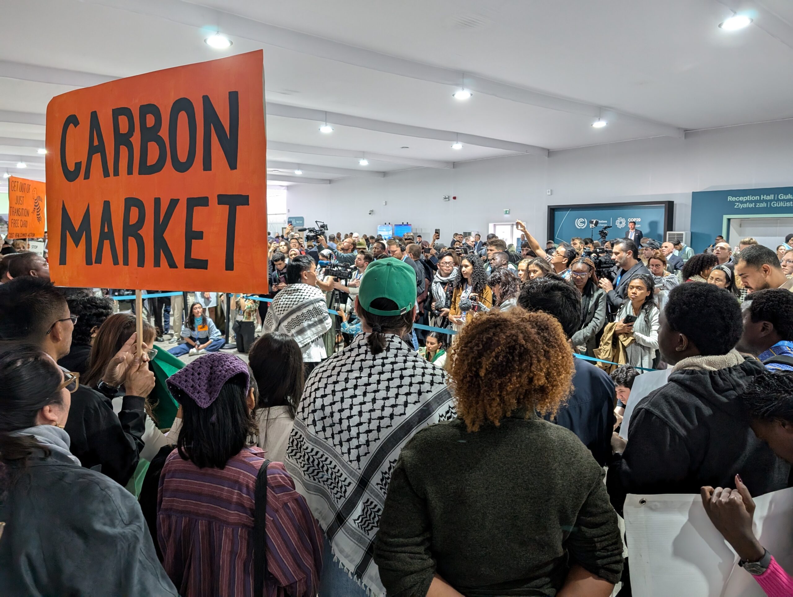 Climate Activists at COP29 Hold People’s Plenary as Final Week Comes to a Close