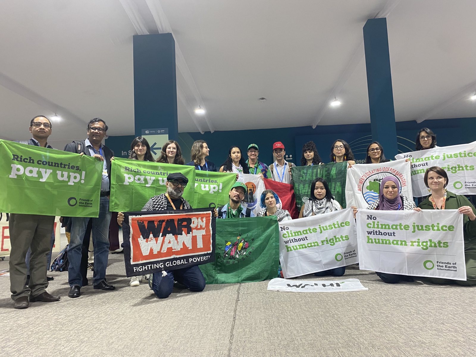 Money for war but not for climate in Baku