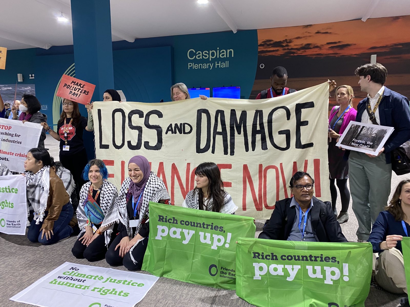 INTERVENTION BY GLOBAL CAMPAIGN TO DEMAND CLIMATE JUSTICE AT MEETING WITH UNFCCC EXECUTIVE SECRETARY