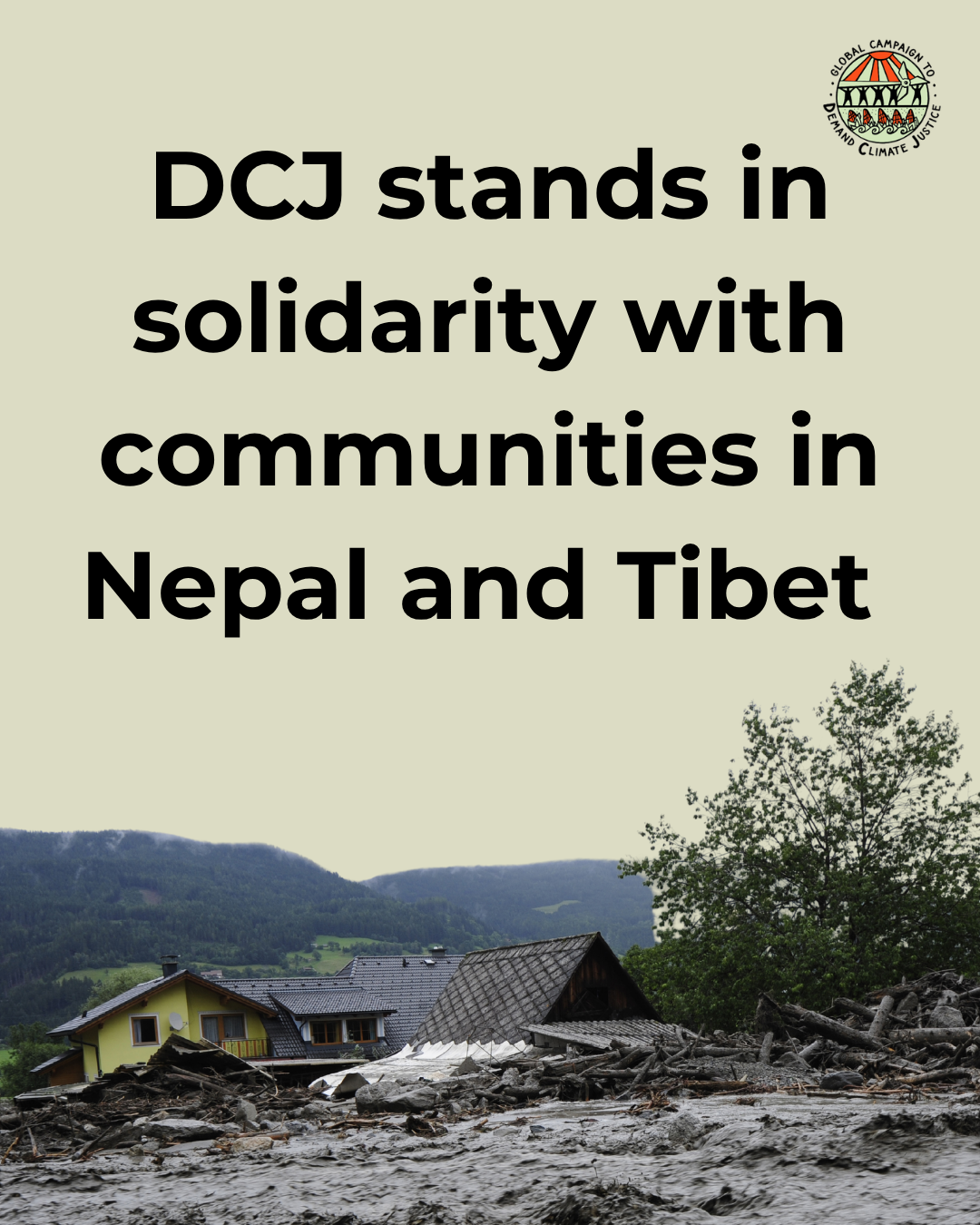 DCJ solidarity statement on recent Nepal-Tibet Floods